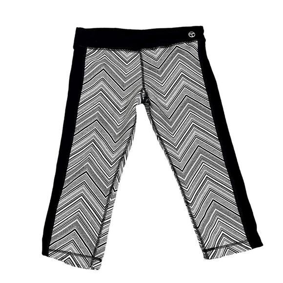TRINA TURK RECREATION‎ CROP LEGGINGS SIZE L - Picture 1 of 7